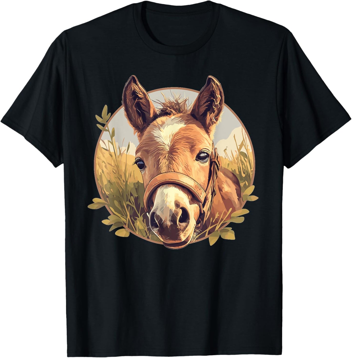 Horses Horse T-Shirt - T-Shirt | Black