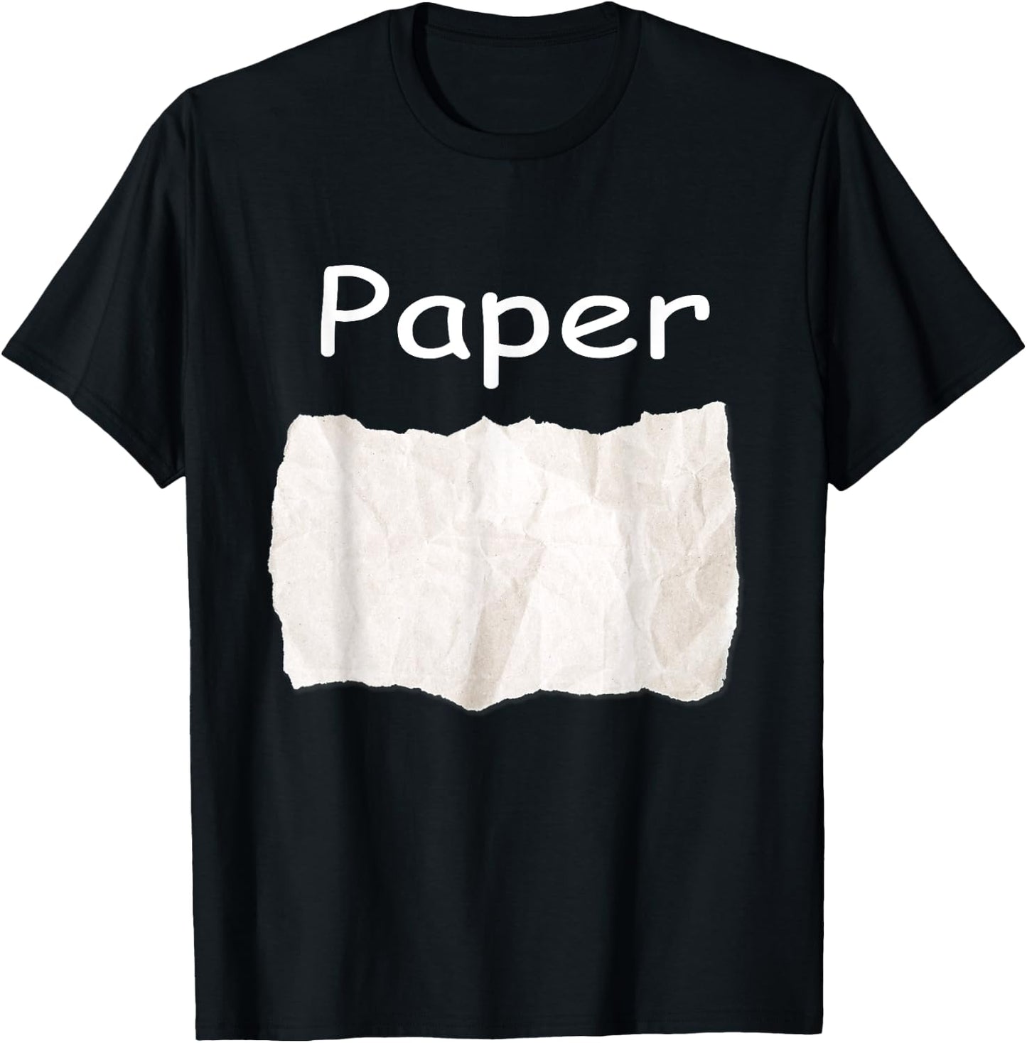 Rock Paper Scissors Matching Halloween Costumes T-Shirt - T-Shirt | Black