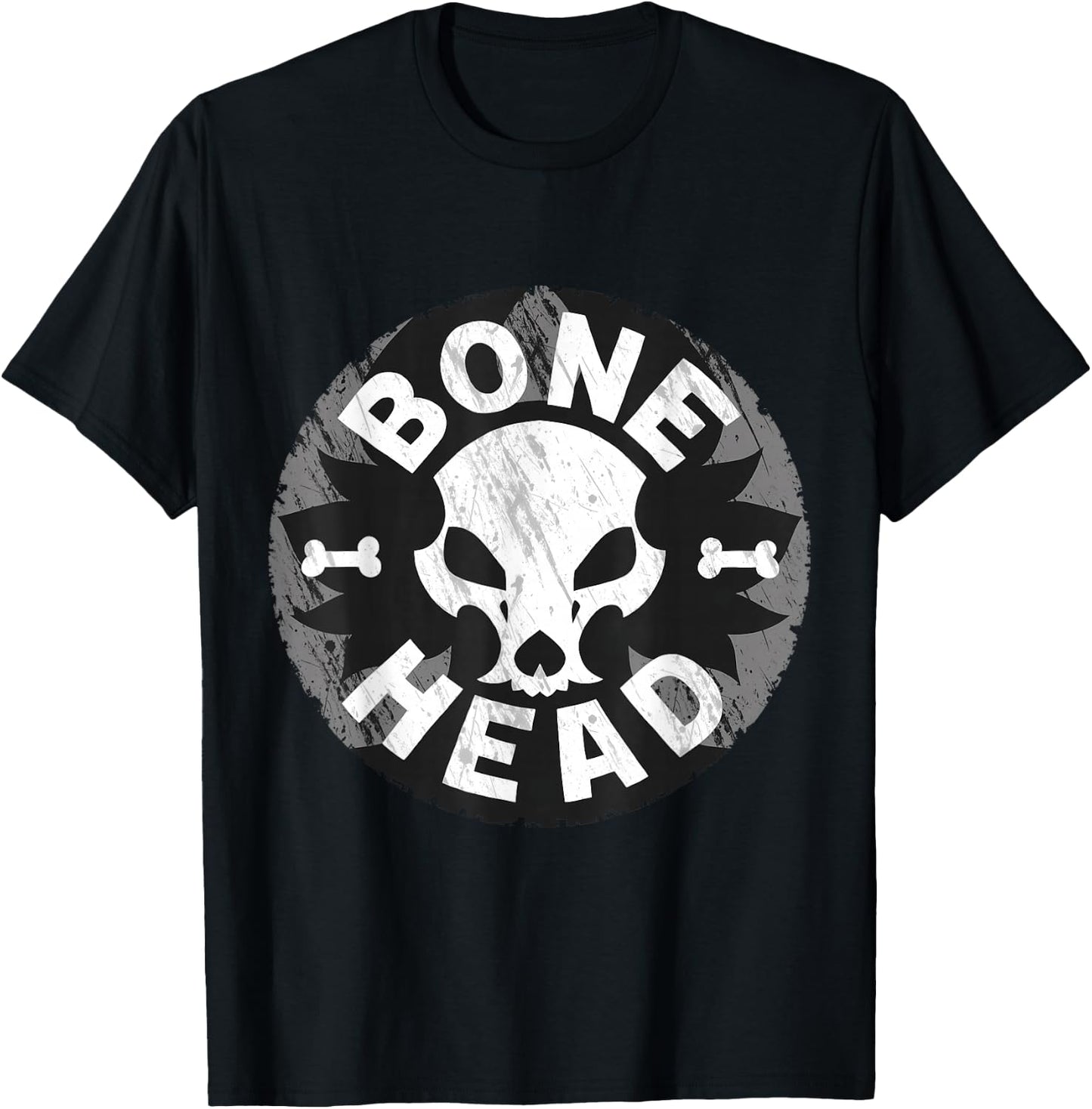 BONE HEAD - Skulldog T-Shirt - T-Shirt | Black
