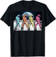 Retro Astronaut Outer Space Funny Gifts Women Kids T-Shirt - T-Shirt | Black
