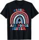 Air Force Sister Shirt Proud Air Force Sister T-Shirt - T-Shirt | Black