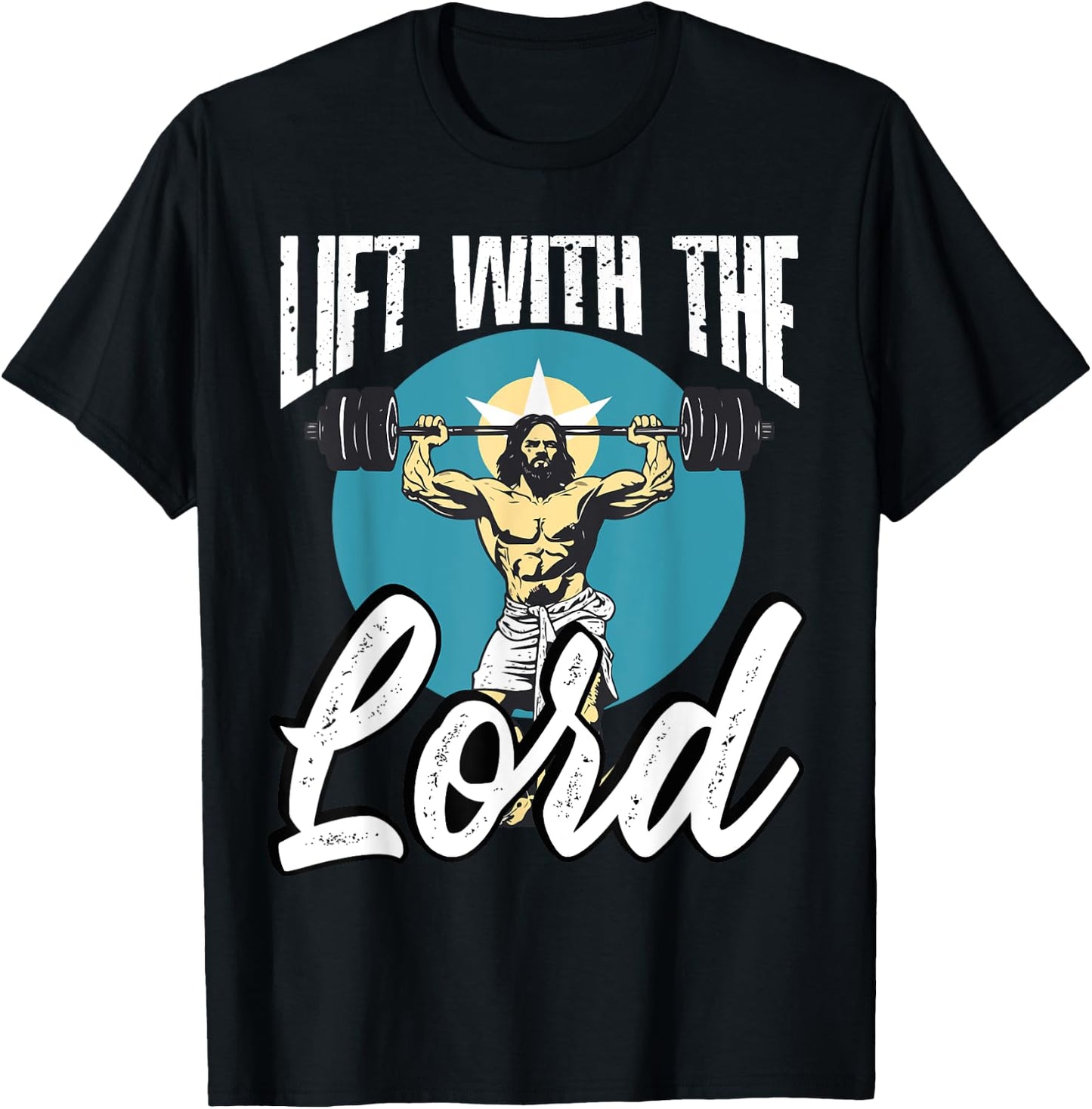 Gym Instructor Christian Beliefs Bodybuilding Jesus Christ T-Shirt - T-Shirt | Black
