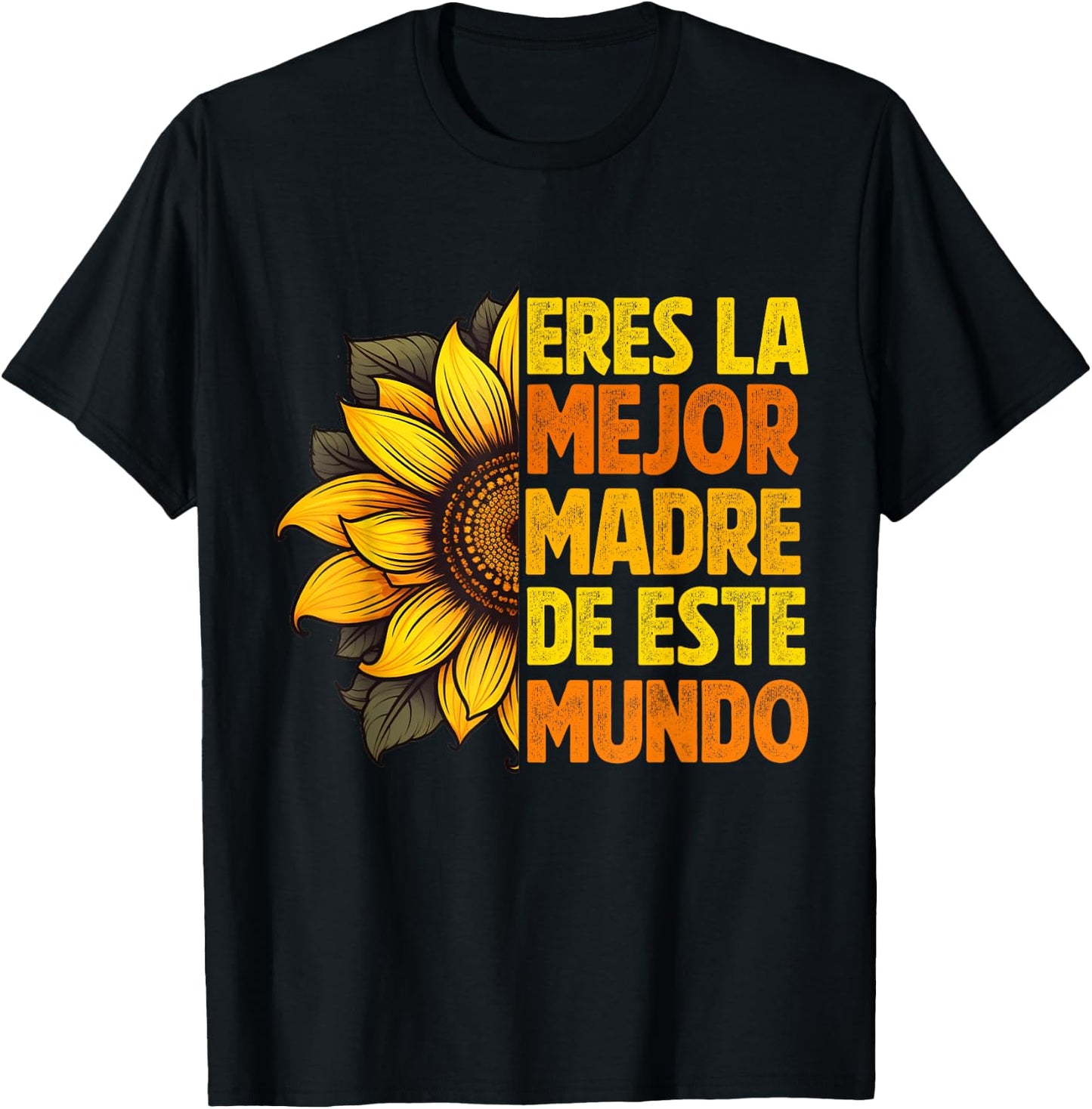Regalos Para Mama Dia De Las Madre Espanol Camiseta Abuela T-Shirt - T-Shirt | Black