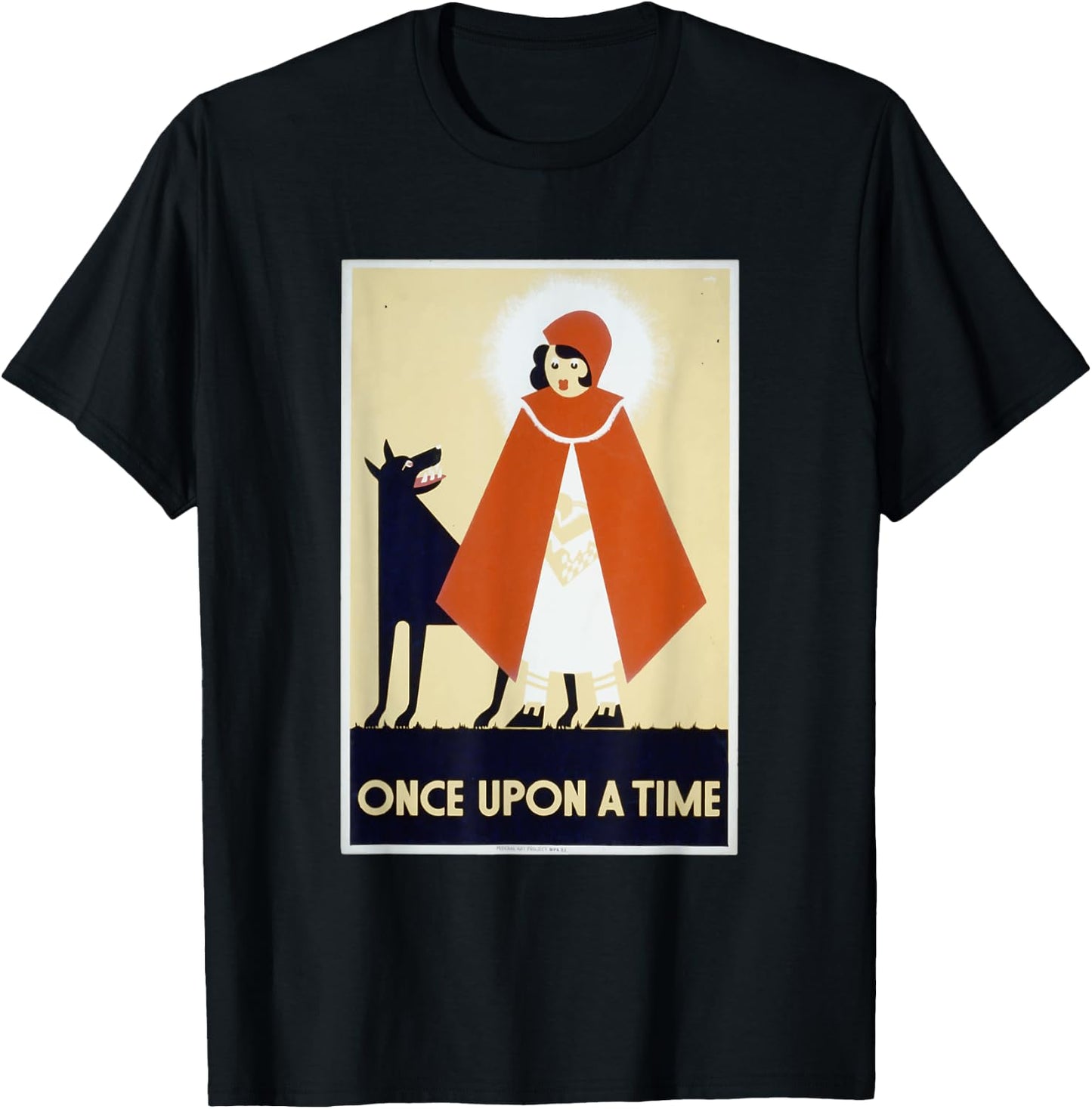 Once Upon A Time Fairy Tale Vintage Story American Shirt T-Shirt - T-Shirt | Black