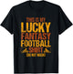 This Is My Lucky Fantasy Football Shirt Do Not Wash T-Shirt - T-Shirt | Black