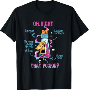 Vintage Funny Drink Me Oh Right That Poison-Llama Halloween T-Shirt - T-Shirt | Black