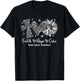 Faith Hope Cure Sunflower Leopard Brain Cancer Awareness T-Shirt - T-Shirt | Black