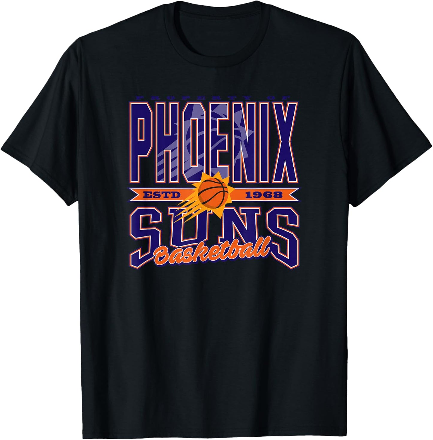 NBA Phoenix Suns Nonstop Action T-Shirt - T-Shirt | Black