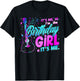 Birthday Party It's Me Hi I'm The Birthday Girl It's Me T-Shirt - T-Shirt | Black