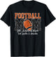 Football Mom Like A Normal Mom But Louder & Prouder Game Day T-Shirt - T-Shirt | Black