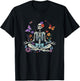 Women Yoga Skeleton Halloween Funny Meditating Skeleton Mama T-Shirt - T-Shirt | Black