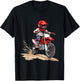 Kids Dirt Bike T-Shirt - T-Shirt | Black