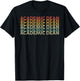 Retro 70s Academic Dean Job Title T-Shirt - T-Shirt | Black