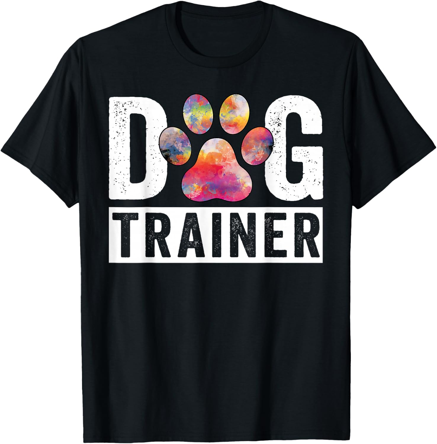 Dog Trainer Funny Dog Training Dog Lover T-Shirt - T-Shirt | Black