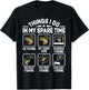 Things I Do In My Spare Time Fishing Funny T-Shirt - T-Shirt | Black