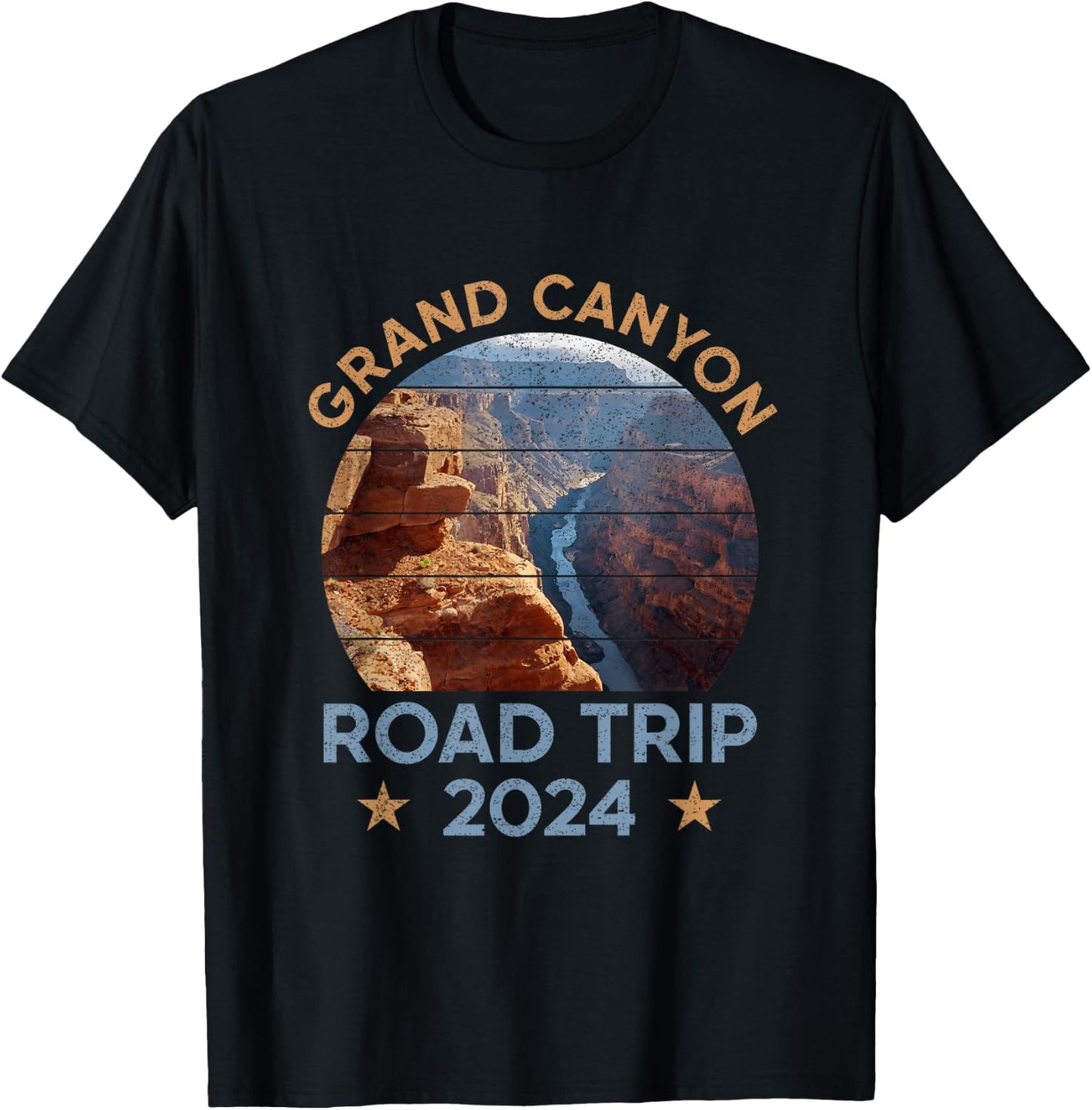 National Park Road Trip 2024 Family Vacation Grand Canyon T-Shirt - T-Shirt | Black