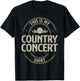 Cool Country Concert Art Women Country Music Lover T-Shirt - T-Shirt | Black