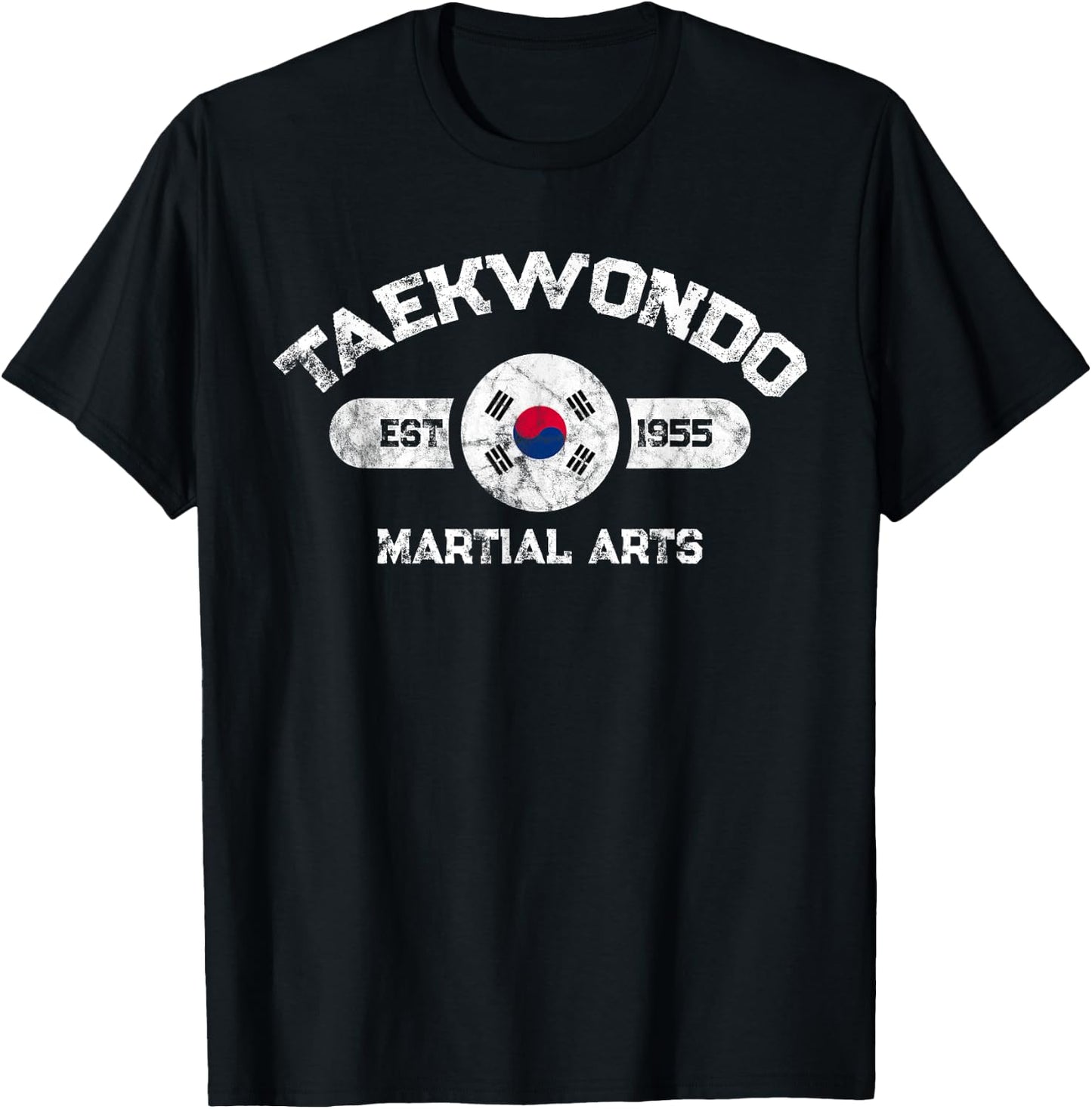Taekwondo Established 1955 Tae Kwon Do Gift Martial Arts T-Shirt - T-Shirt | Black