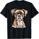 Boxer Dog T-Shirt - T-Shirt | Black
