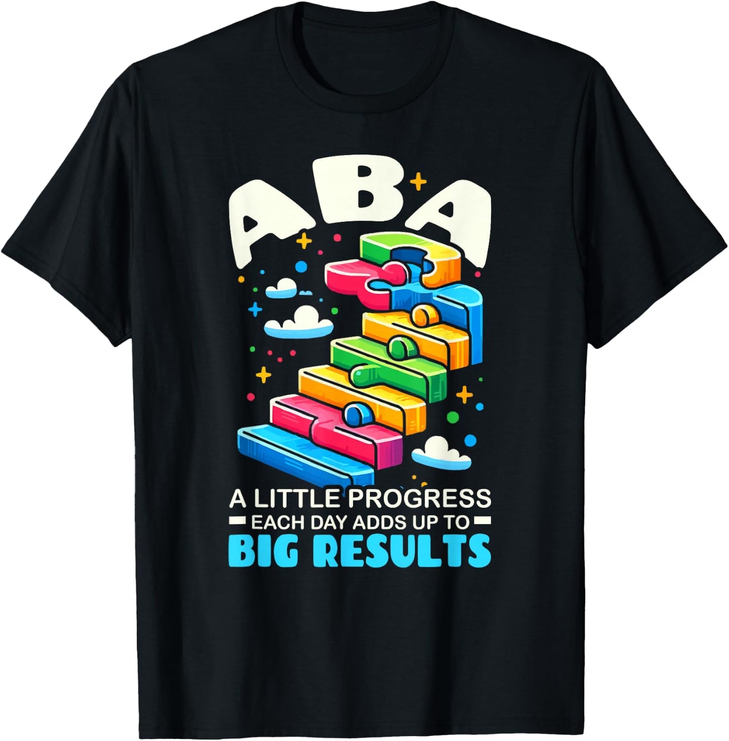 Applied Behavior Analysis Behavior Analyst ABA Therapist T-Shirt - T-Shirt | Black