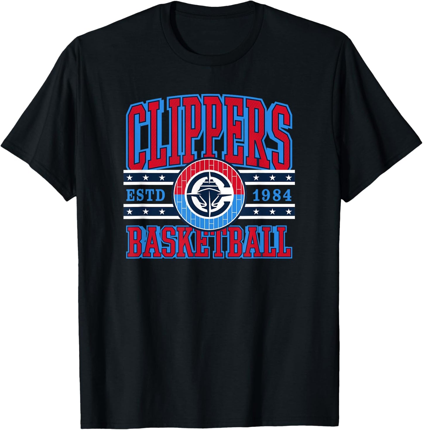 NBA Los Angeles Clippers Courtside T-Shirt - T-Shirt | Black