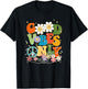 Flowers Peace Positivity Cheerful Mothers Day Cute T-Shirt - T-Shirt | Black
