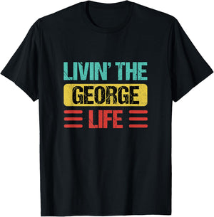 George Name T-Shirt - T-Shirt | Black