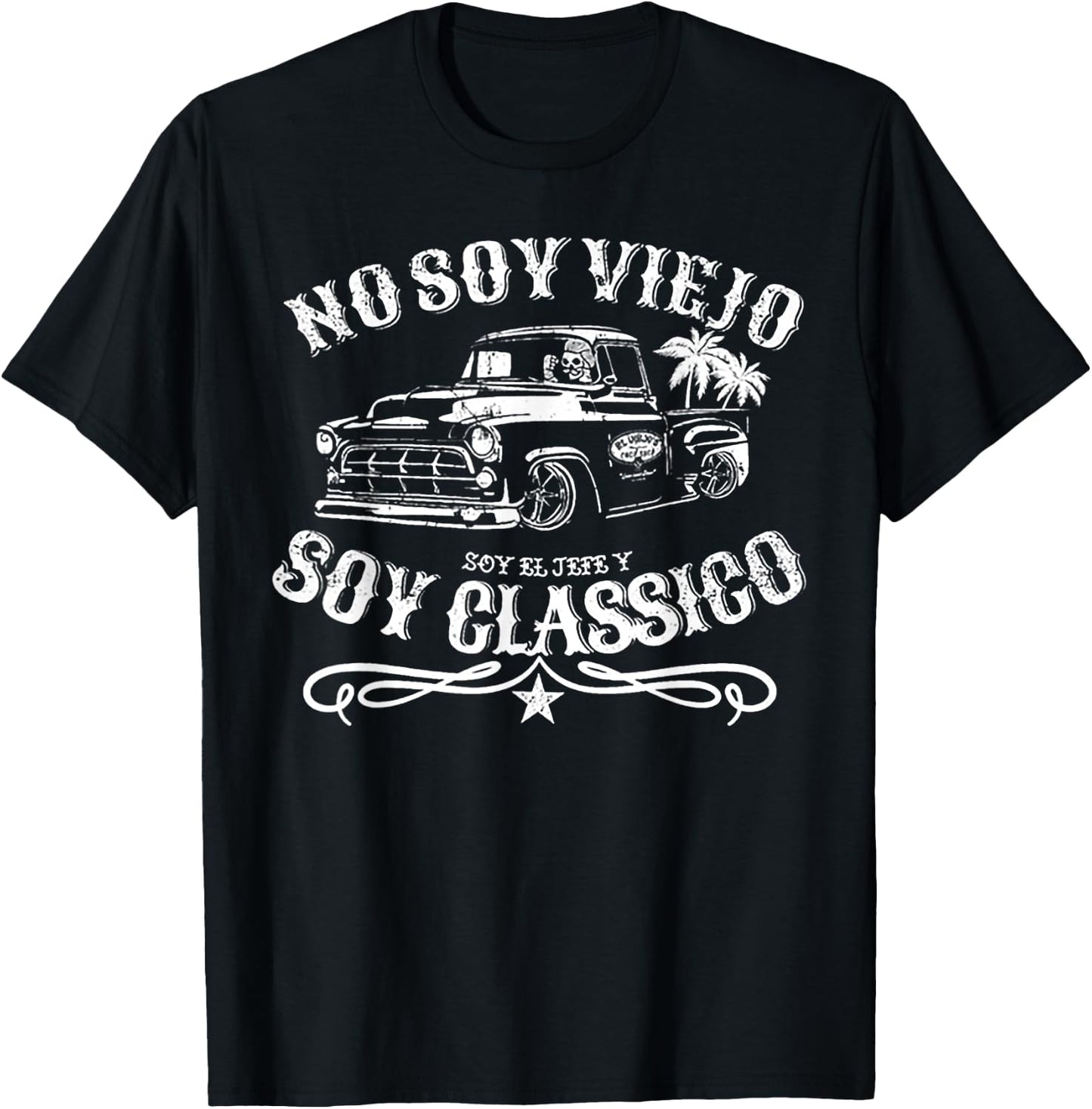 No Soy Viejo Soy Classico T-Shirt - T-Shirt | Black
