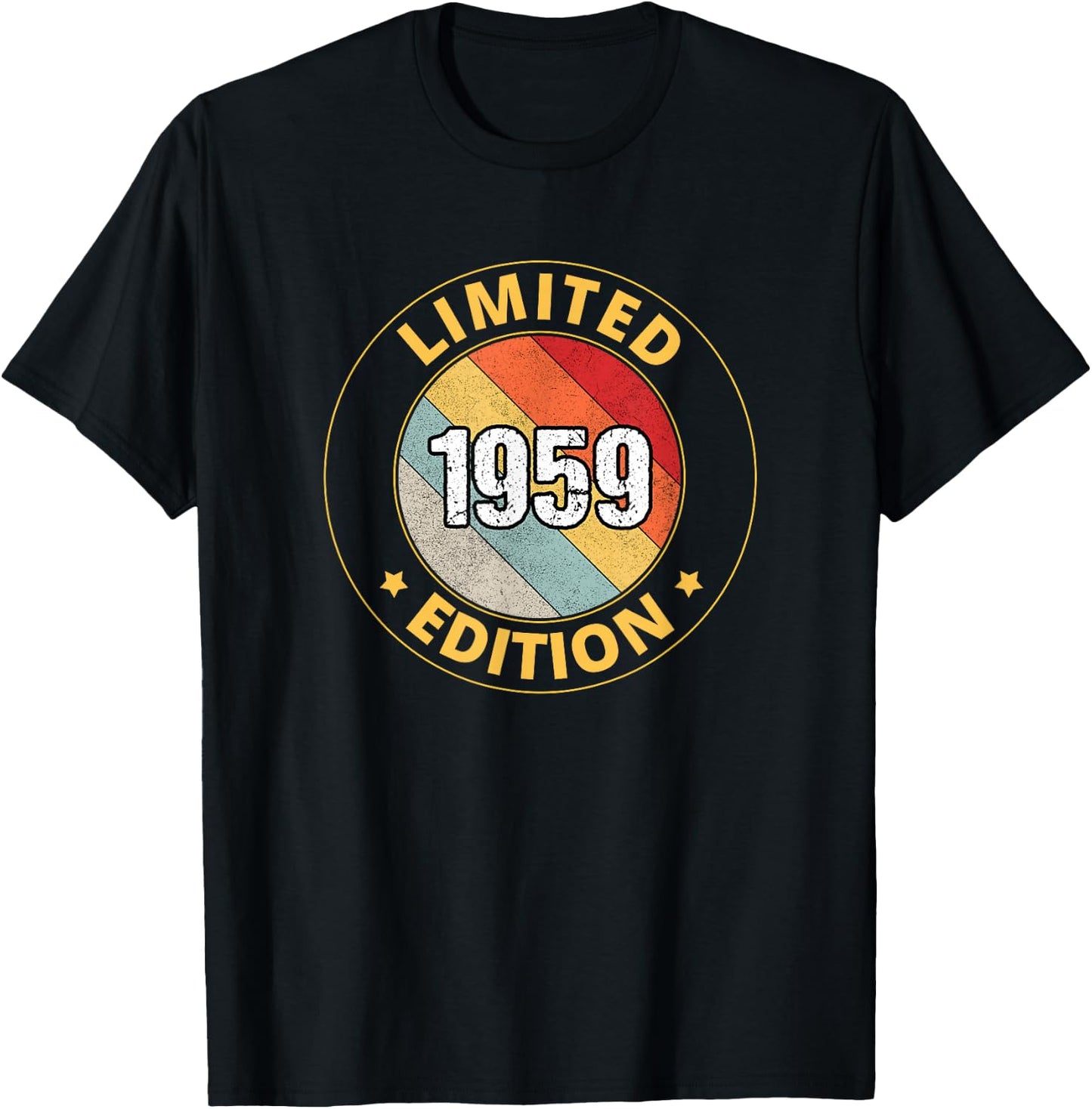 1959 Birthday T-Shirt - T-Shirt | Black
