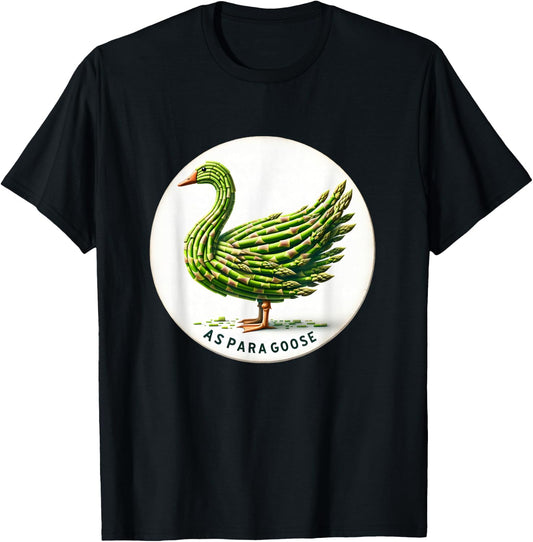 Asparagus Veggie Pun Dedign For Foodies And Garden Lovers T-Shirt - T-Shirt | Black