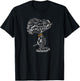 Peanuts Halloween Snoopy Silhouette T-Shirt - T-Shirt | Black