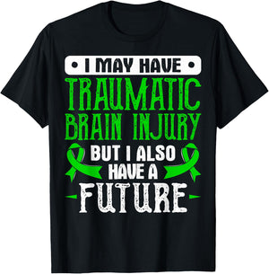 Traumatic Brain Injury Awareness Gift - TBI T-Shirt - T-Shirt | Black