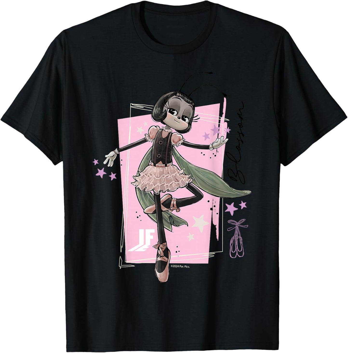 IF Movie - Blossom Ballerina T-Shirt - T-Shirt | Black
