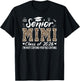 Senior Mimi 2026 Proud Mimi Of Class Of 2026 Mimi Grandma T-Shirt - T-Shirt | Black