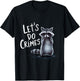 Raccoon Trash Funny Raccoon Let's Do Crimes Cute Animals T-Shirt - T-Shirt | Black