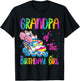 Grandpa of the Birthday girl Rolling skate Family Party T-Shirt - T-Shirt | Black