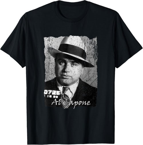 LiminalThreads Gangsters, Capone - Men's Black Solid Retro Round Neck Sleeveless Classic Fit