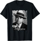 LiminalThreads Gangsters, Capone - Men's Black Solid Retro Round Neck Sleeveless Classic Fit T-Shirt - T-Shirt | Black