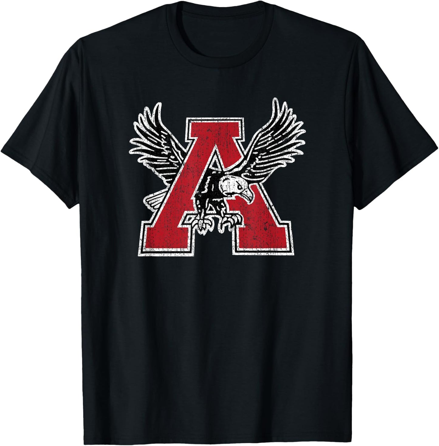 Argyle Eagles Vintage A T-Shirt - T-Shirt | Black