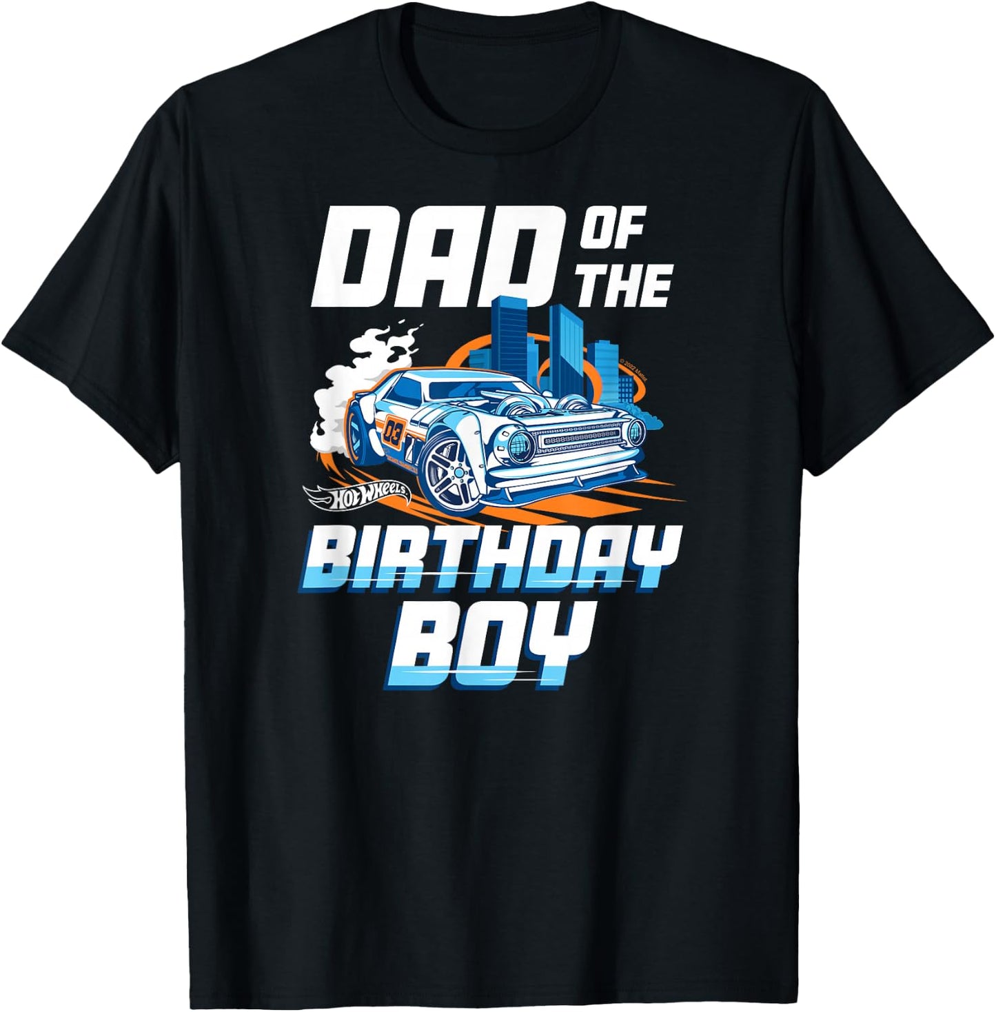 Hot Wheels - Dad Of The Birthday Boy T-Shirt - T-Shirt | Black