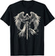 Archangel Gabriel Catholic Christianity Guardian Angel T-Shirt - T-Shirt | Black