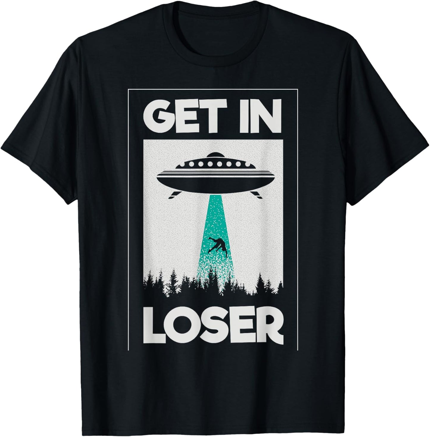 Alien For Extraterrestrial Life Enthusiasts T-Shirt - T-Shirt | Black