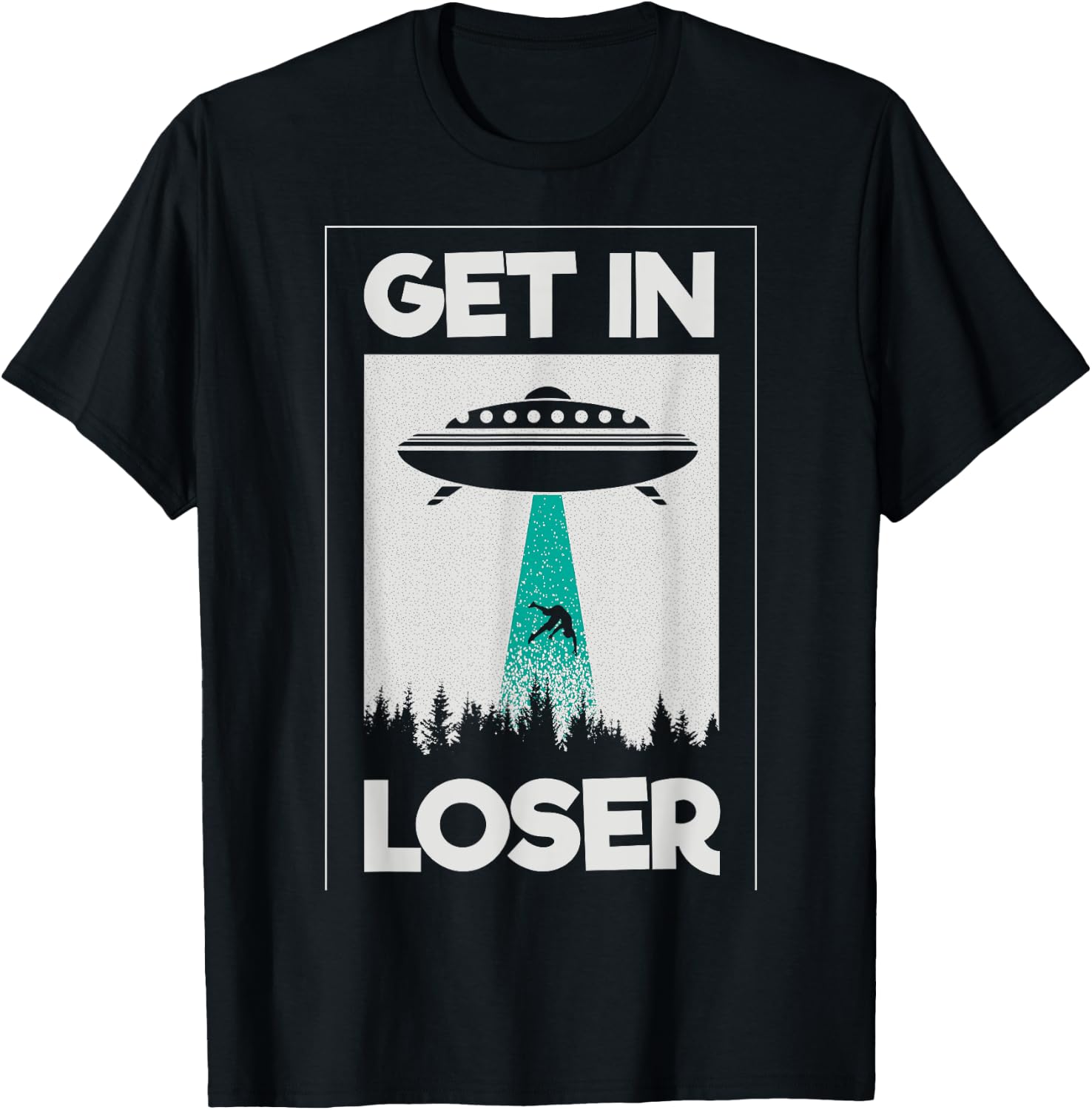 Alien For Extraterrestrial Life Enthusiasts T-Shirt - T-Shirt | Black