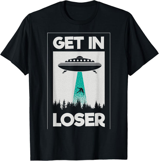 Alien For Extraterrestrial Life Enthusiasts T-Shirt - T-Shirt | Black