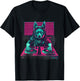 Dog Music DJ Techno Turntable DJ Dog Artwork EDM Beatmaker T-Shirt - T-Shirt | Black