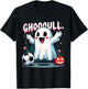 Ghoooal Soccer Ghost Halloween Funny Soccer Halloween T-Shirt - T-Shirt | Black