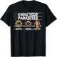 Kamala Know Your Parasites : Deer, Dog & Luna Tick T-Shirt - T-Shirt | Black
