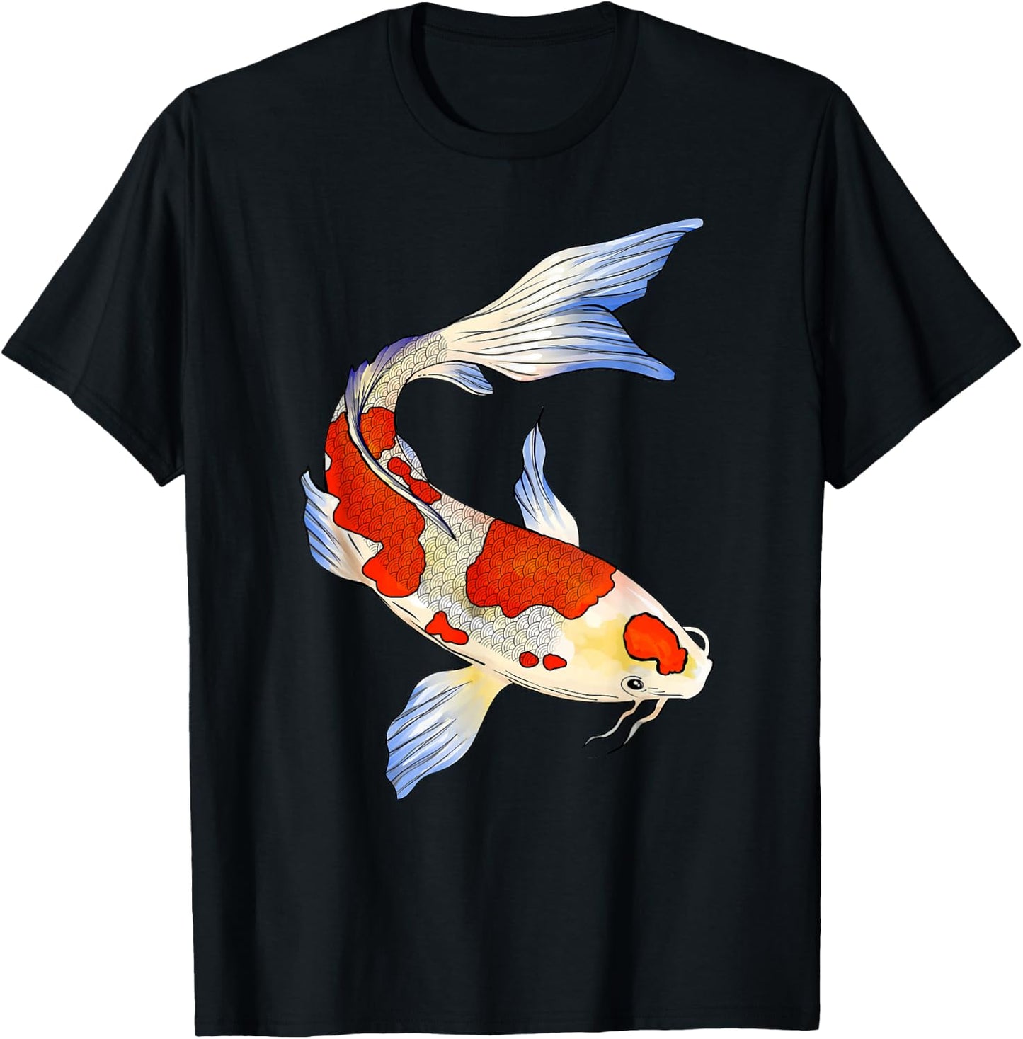 Koi Fish Funny Japanese Chinese Carp Breeder Men Women Gifts T-Shirt - T-Shirt | Black