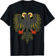 Historian's Choice HRE Holy Roman Empire Reichsadler Imperial Eagle Flag , Small, Black T-Shirt - T-Shirt | Black