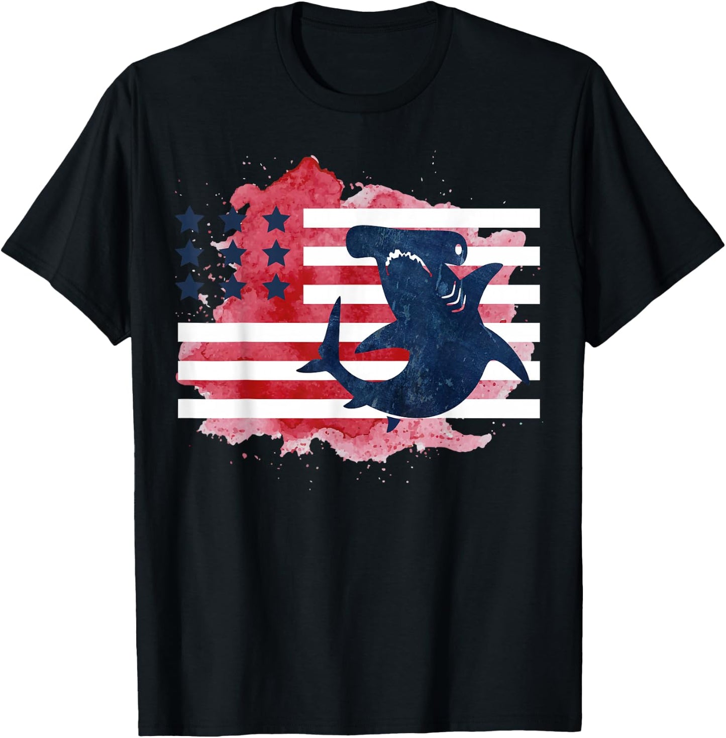 Hammerhead Shark Shirt Underwater Ocean Hammerhead Shark T-Shirt - T-Shirt | Black